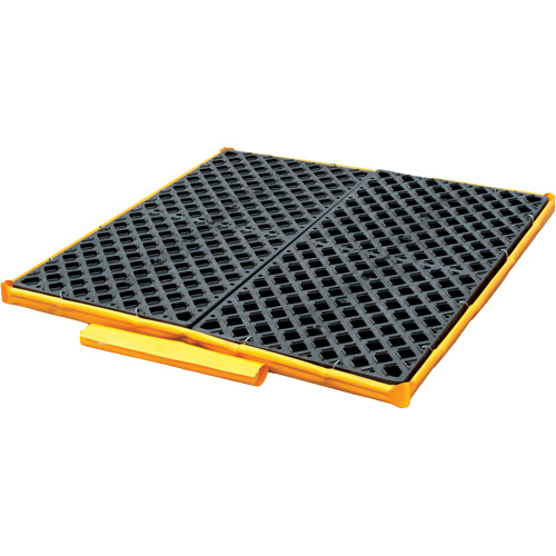 4-Drum Flexible Ultra-Spill Deck® Bladder System, 110 US gal. Spill Capacity, 51" x 48" x 5"