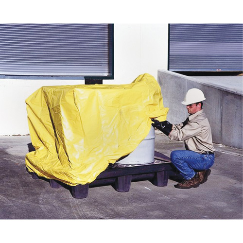 4-Drum Spill Pallet Pullover Cover