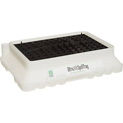 P2 Ultra-Spill Tray®, 17" L x 12" W x 4" H, 1.8 US gal. Spill Capacity