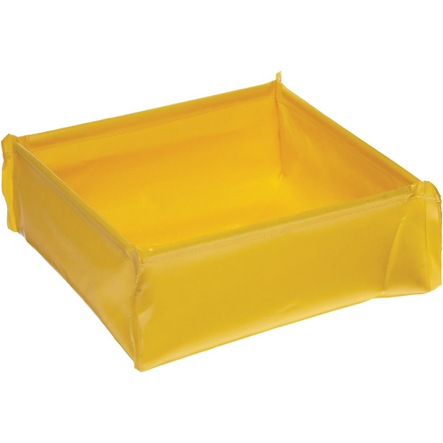 Flexible Ultra-Utility Tray®, 42" L x 42" W x 4.8" H, 18 US gal. Spill Capacity