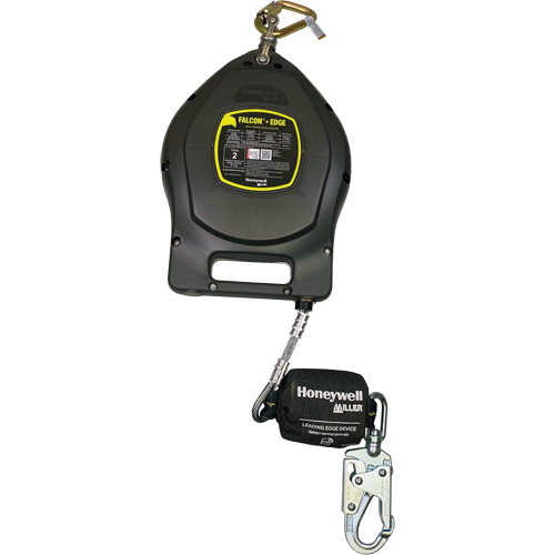 Falcon™+ Edge Self-Retracting Lifeline, 50', Galvanized Steel, Swivel