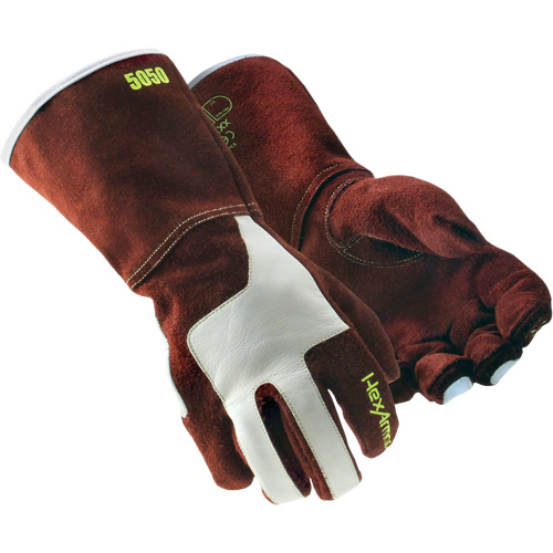 HeatArmor® 5050 Welding Gloves, Split Cowhide, Size 2X-Large/11