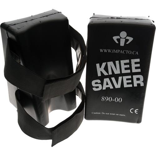 Knee Saver Strain Reliever, Hook and Loop Style, Foam Caps, Foam Pads