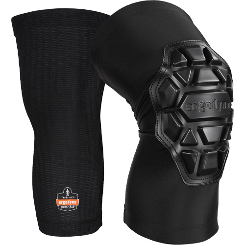 ProFlex 550 Padded Knee Sleeves, Slip-On Style, Foam Caps, Foam Pads