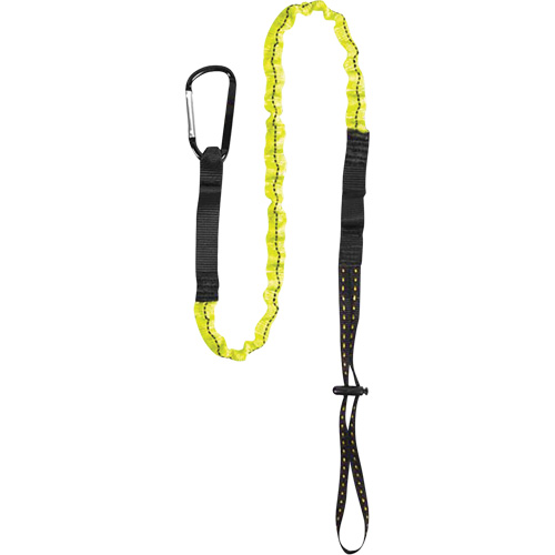 GearLink™ Heavy-Duty Tool Lanyard, Bungee, Carabiner/Loop