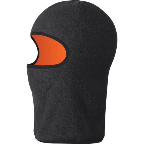 5502 Reversible 1-Hole Balaclava, Micro Fleece, Black/High-Visibility Orange