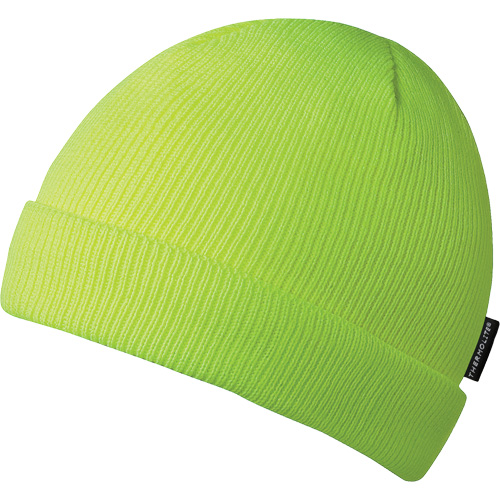 5567A Toque, Acrylic Lining, One Size, High-Visibility Lime-Yellow