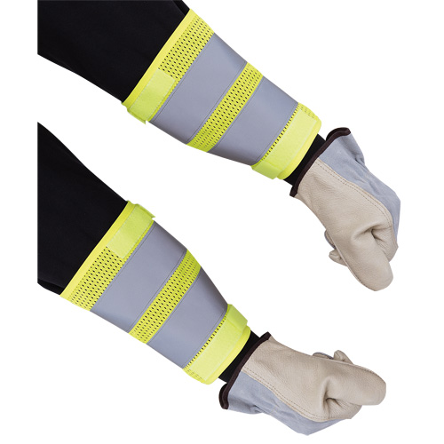 164A High-Visibility Yellow 8" Traffic Cuffs