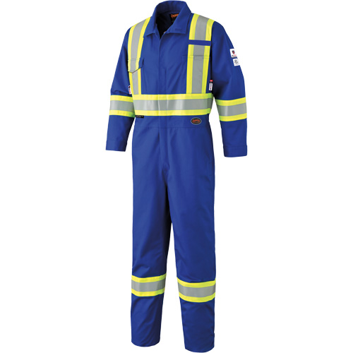 7704T FR-Tech® Arc-Rated Coverall, Size 42 (Tall), Royal Blue, 10 cal/cm²
