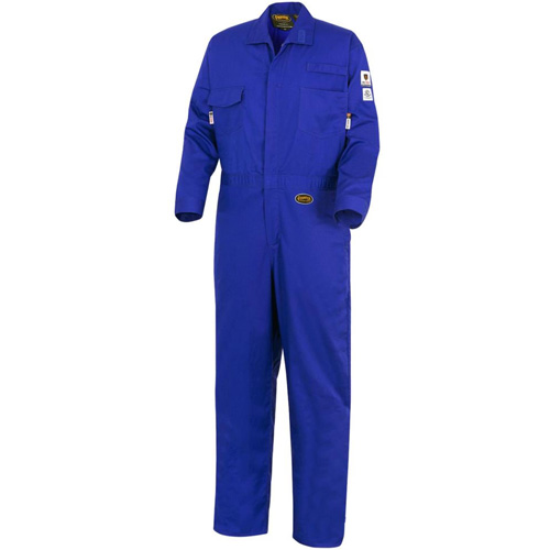 7779T FR-Tech® 88/12 Arc Rated Flame Resistant Coveralls, Size 42 (Tall), Royal Blue, 10 cal/cm²