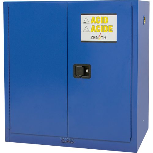 Corrosive Liquids Cabinet, 30 gal., 43" x 44" x 18"