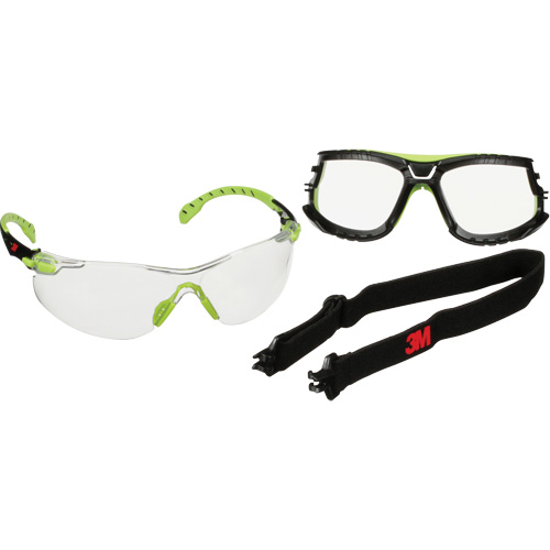 Solus™ 1000 Series Safety Glasses, Clear Lens, Anti-Fog/Anti-Scratch, ANSI Z87+/Meets/Exceeds CSA Z94.3