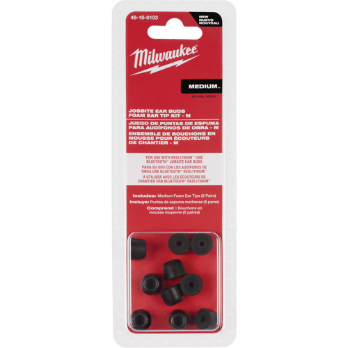 Medium Jobsite Ear Buds Ear Tip Kits