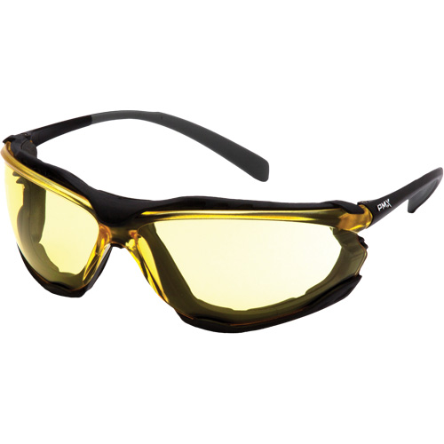 Proximity® Safety Glasses, Amber Lens, Anti-Fog, ANSI Z87+/Meets/Exceeds CSA Z94.3