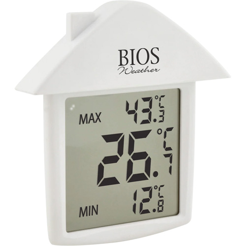 Suction Cup Thermometer, Non-Contact, Digital, -13-122°F (-25-50°C)