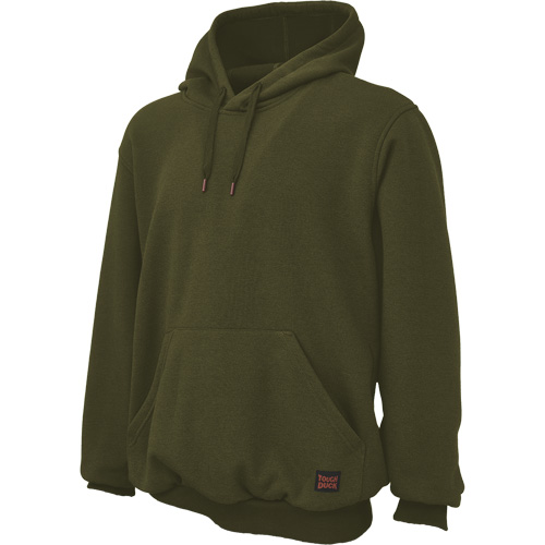 Water Repellent Fleece Pullover Hoodie, Men's, 4X-Large, Green