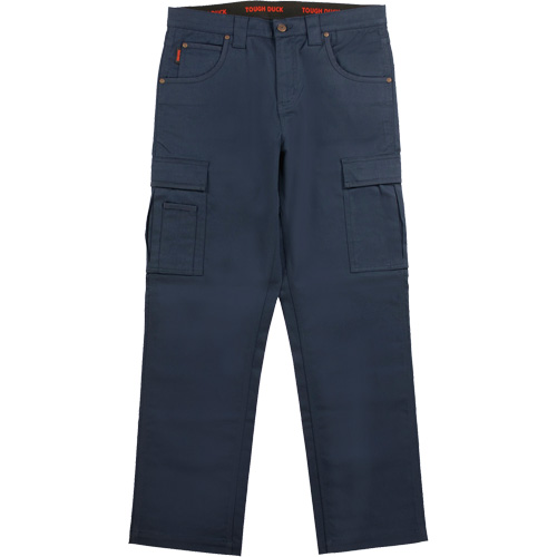 WP100 Work Pants, Cotton/Spandex, Navy Blue, Size 4, 30 Inseam