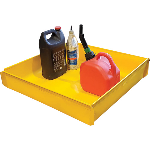 Flexible Utility Tray, 24" L x 24" W x 8 US gal. Spill Capacity