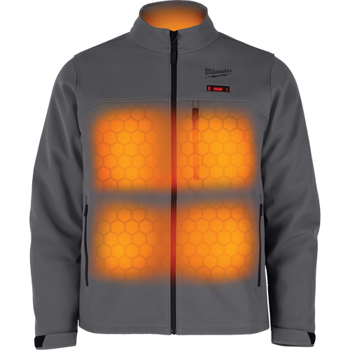 M12™ Heated Toughshell™ Jacket (Jacket Only), Men's, 2X-Large, Grey