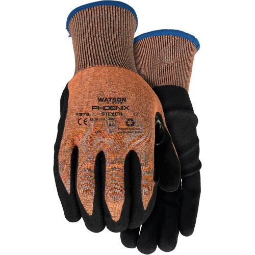 Stealth Phoenix Cut-Resistant Gloves, X-Large, 18 Gauge, Nitrile Coated, ASTM ANSI Level A4