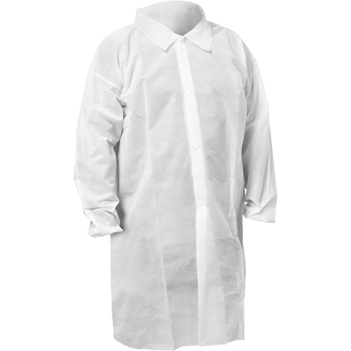 KleenGuard™ KGA10 Lab Coat, X-Large, White