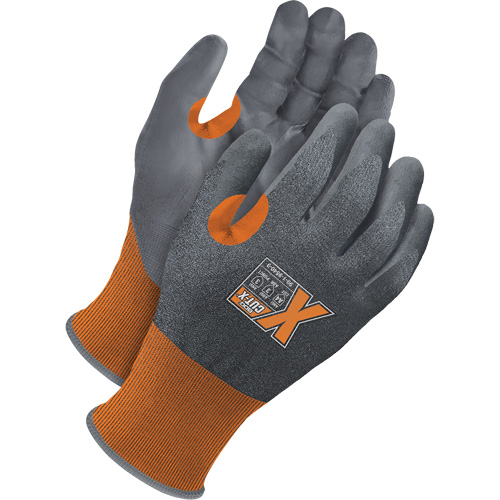 Cut-X Cut-Resistant Touchscreen Gloves, 10, 21 Gauge, Foam NBR Coated, ASTM ANSI Level A4