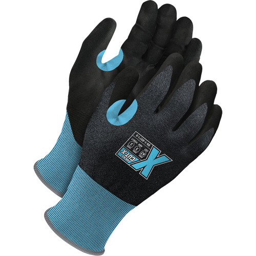Cut-X Cut-Resistant Touchscreen Gloves, 10, 21 Gauge, Polyurethane Coated, ASTM ANSI Level A7