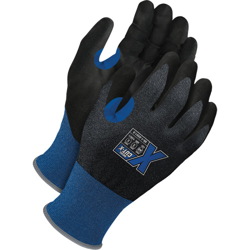 Cut-X Cut-Resistant Touchscreen Gloves, 7, 21 Gauge, Polyurethane Coated, ASTM ANSI Level A9
