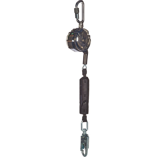 V-TEC™ 36CS Personal Fall Limiter-Cable, 10', Galvanized Steel, Swivel