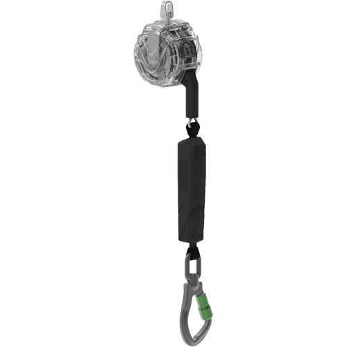 V-TEC™ ALTAKS Personal Fall Limiter-Cable, 10', Galvanized Steel, Swivel