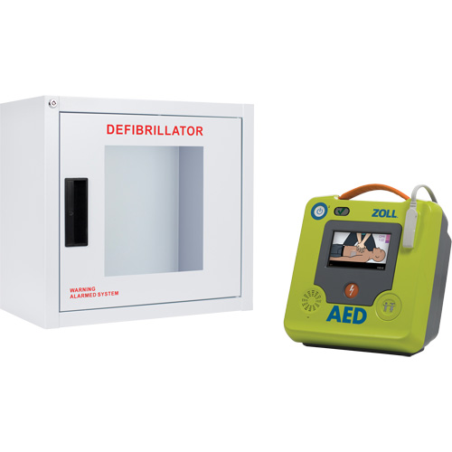 AED 3™ AED & Wall Cabinet Kit, Semi-Automatic, English, Class 4
