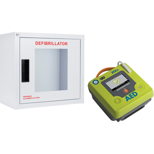 AED 3™ AED & Wall Cabinet Kit, Automatic, English, Class 4
