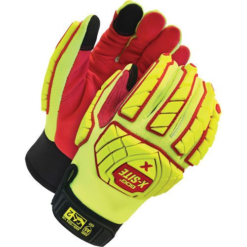 Microfiber Impact-Resistant Performance Gloves, Large, ASTM ANSI Level A5