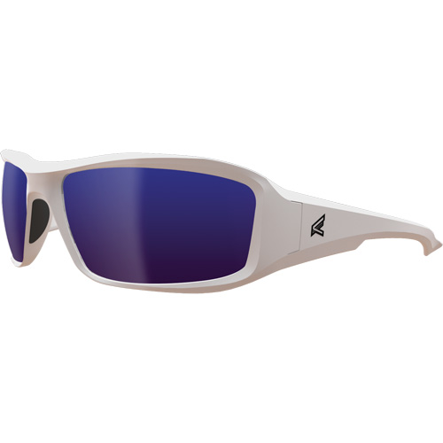 Brazeau Safety Glasses, Blue Mirror Lens, Anti-Scratch/Polarized, ANSI Z87+/MCEPS GL-PD 10-12/Meets/Exceeds CSA Z94.3