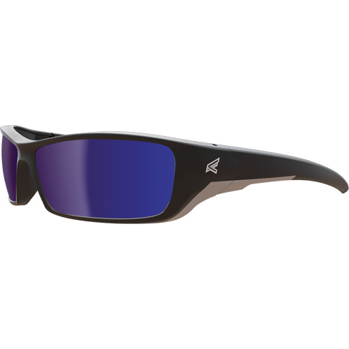 Reclus Safety Glasses, Blue Mirror Lens, Anti-Scratch/Polarized, ANSI Z87+/MCEPS GL-PD 10-12/Meets/Exceeds CSA Z94.3