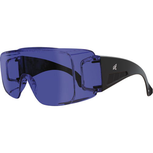 Ossa Safety Glasses, Blue Lens, Anti-Scratch, ANSI Z87+/MCEPS GL-PD 10-12/Meets/Exceeds CSA Z94.3