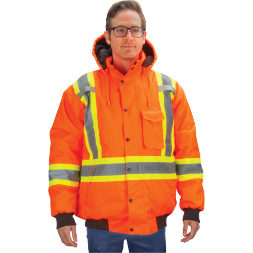 Waterproof 7-in-1 Winter Parka, High Visibility Orange, 2X-Large