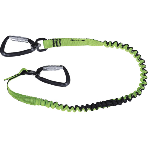 TT-9903-BULK Slim Line Tool Lanyard Box, Bungee, Dual Carabiner
