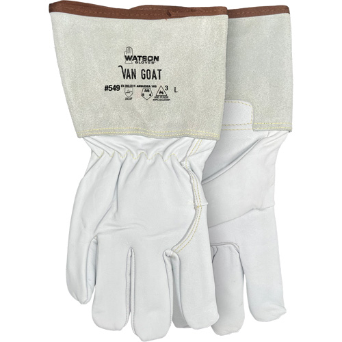549 Van Goat Arc Rated Cut-Resistant Gloves, Large, ASTM ANSI Level A6/EN 388 Level F