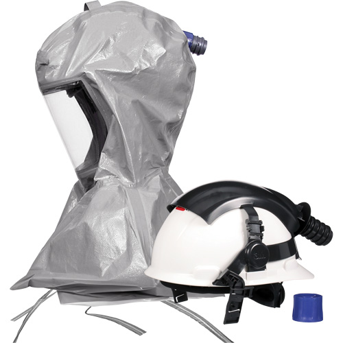 Versaflo™ S-Series Hood Assembly S-867 with Sealed Seams Inner Shroud & Hardhat, Standard, Hard Top, Single Shroud