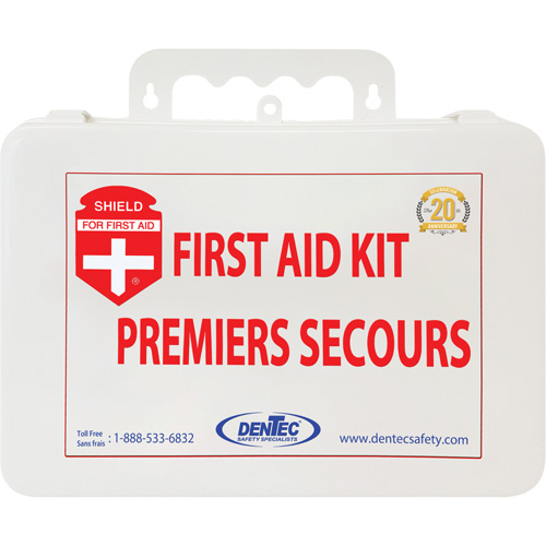 Shield™ First Aid Kit, Meets/Exceeds CSA Z1220-24 Type 2 Low-Risk Environment, Small (2-25 Workers)