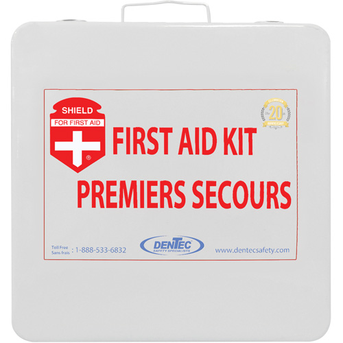 Shield™ First Aid Kit, Meets/Exceeds CSA Z1220-24 Type 2 Low-Risk Environment, Medium (26-50 Workers)