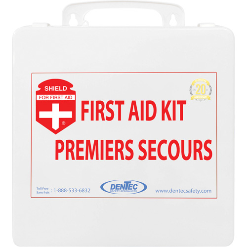 Shield™ First Aid Kit, Meets/Exceeds CSA Z1220-24 Type 3 High-Risk Environment, Small (2-25 Workers)