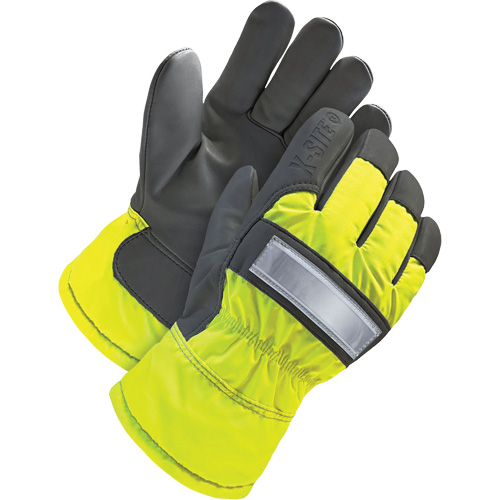 High-Visbility Fitter's Glove, 2X-Large, Grain Goatskin Palm, Thinsulate™ Inner Lining