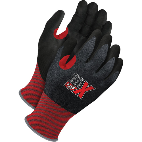 Cut-Resistant Touch Screen Gloves, 12, 21 Gauge, Polyurethane Coated, ASTM ANSI Level A3