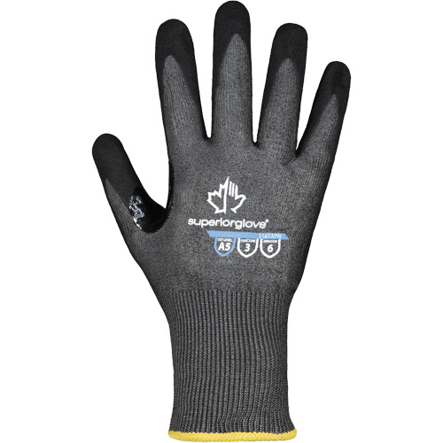 S18TAPN Cut-Resistant Gloves, 7, 18 Gauge, Nitrile Coated, ASTM ANSI Level A5