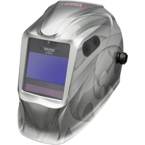 VIKING™ 2450 ADV Series Heavy Metal® Helmet, 3.82" L x 2.44" W View Area, 5 - 13 Shade Range