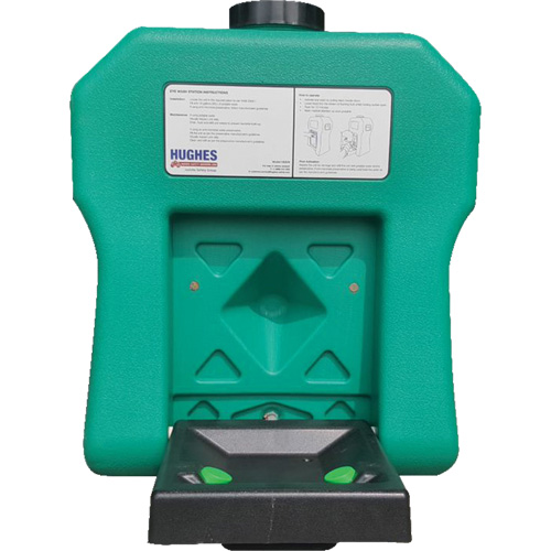 Portable Self-Contained Eyewash Station, Gravity-Fed, 16 gal. Capacity, Meets ANSI Z358.1