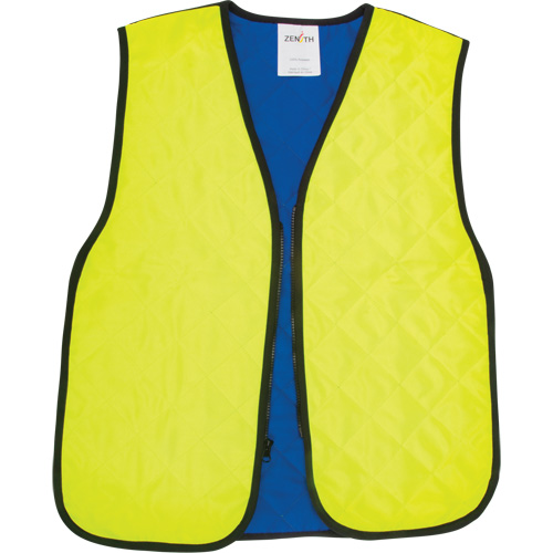 Evaporative Cooling Vest, Large, High Visibility Lime-Yellow