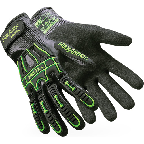 Helix® 3027IMP Gloves, 11/2X-Large, 21 Gauge, Nitrile Coated, ASTM ANSI Level A7